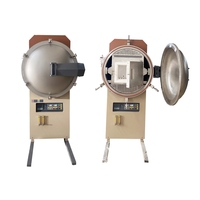 Four à moufle atmosphérique à gaz inertes (argon) pour frittage sous vide de fibres céramiques