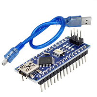 Nano V3.0 ATMEGA328 FT232RL Versión Oficial Compatible con Win7 Win8