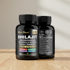 Cápsulas Winstown de Resina de Shilajit, Bebida Dietética, Fabricante Original OEM, Pastas de Ácido Fúlvico, Cápsulas de Shilajit, Píldoras de Shilajit - Product Image 1