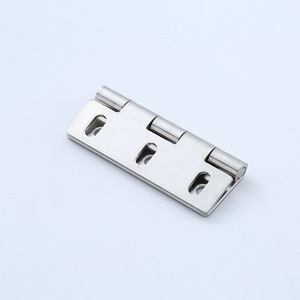 Charnières en acier inoxydable Yuyao 75x50x2mm à réglage unilatéral pour porte d'armoire usage industriel - Product Image 2