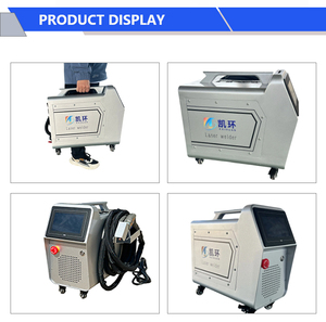 Machine de soudage laser portable Kaihuan, article très demandé, refroidie par air, multifonctionnelle 4 en 1, pour soudage métallique. - Product Image 3