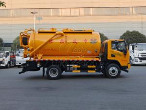 โรงงานผลิตรถยนต์พิเศษระดับมืออาชีพ ผลิตรถดูดสิ่งปฏิกูล Shacman G1 ขนาด 11 ลูกบาศก์เมตร สำหรับส่งออกเป็นชุดๆ สำหรับโครงการสุขาภิบาลระดับโลก - Product Image 3