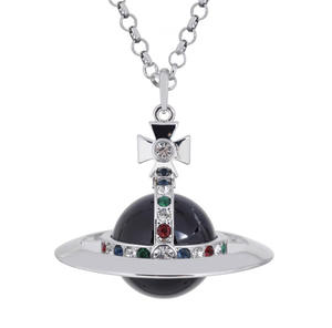 Collar UFO de cuentas de vidrio grabadas en 3D, extra grande y pesado, de Fashion Queen Mother, para mujer - Product Image 6