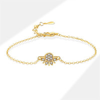 Bracelet de couple Lune Soleil Diamant, accessoires de mode élégants pour femmes