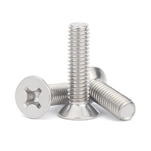 <span class=keywords><strong>Csk</strong></span> A2-70 A4-80 thép không gỉ 1.25 phẳng chéo lõm chìm đầu máy vít M6 M8 vít - Product Image 4