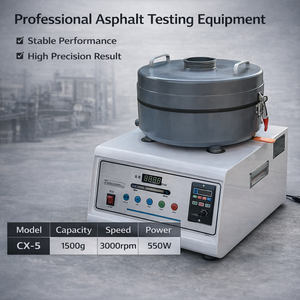 Extrator Centrífugo de Asfalto para Laboratório, Máquina de Extração de Betume para Teste de Conteúdo de Asfalto - Product Image 6