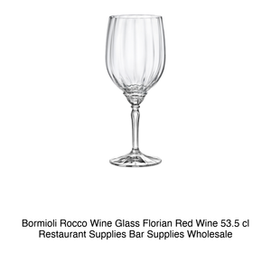 Verre à vin rouge Florian 53,5 cl H 22,1 cm Ø 9,2 cm Bormioli Rocco - Product Image 2