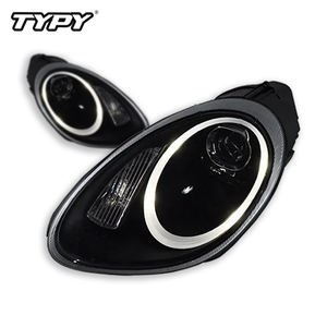 Lumière de voiture pour Porsche 987-Series 2005-2008 Boxster Cayman Halogen Model OLED <span class=keywords><strong>Neon</strong></span> Tube Black Housing Projector Headlamp Assembly - Product Image 1