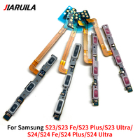 Teléfono móvil Flex Cable Power Volume Flex para Samsung S25 S24 S23 Plus Ultra S24 Fe S23 Fe Power Switch Volume