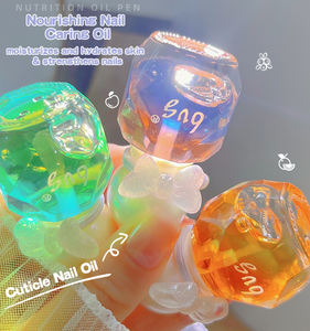 Aceite de Nutrición para Uñas con Olores a <span class=keywords><strong>Frutas</strong></span>, Tratamiento Nutricional para Suavizar las Uñas, Revitalizador de Cutículas, Esmalte de Uñas Nutritivas, 8ml - Product Image 3