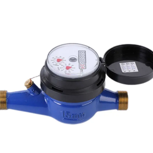 DN15-DN40 Messing Multi <span class=keywords><strong>Jet</strong></span> Dry Dial Externe Regelung Kaltwasser zähler für Wohn wasser versorgung - Product Image 3