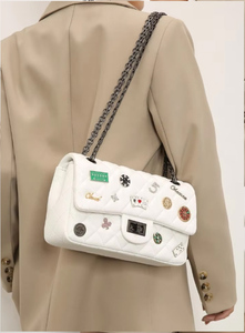 New Classic Fashion Ladies <strong>Purse</strong> and Handbags <strong>Chain</strong> Design Shoulder <strong>Bag</strong> Luxury Crossbody <strong>Bags</strong> for Women - Product Image 5
