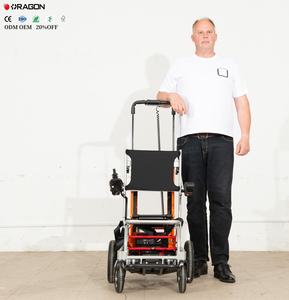 핫 세일 2 in 1 모바일 계단 리프트 등산가 전동 접이식 계단 등반 휠체어 - Product Image 6