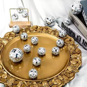 Guirnalda de Bolas de Discoteca Colgantes YY, Adornos Reflectantes con Mini Espejos para Fiestas, Bodas, Festivales, Cumpleaños - Product Image 2