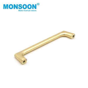 Manija de Puerta de Armario Minimalista en Forma de U Dorada, para Muebles de Dormitorio, Cajones de Cocina, Aleación de Zinc - Product Image 2