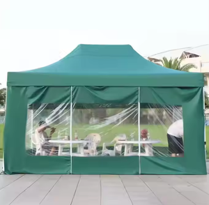 Tùy Chỉnh 3x3 Ngoài Trời Đầy Đủ Màu Sắc Gấp Tán Lều Nhiệm Vụ Nặng Nề Khung Sắt Với PVC Bìa Gazebo Polyester Bìa Cho Các Sự Kiện Bên - Product Image 3
