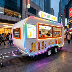 Irregular Design <b>Mobile</b> Kitchen <b>Trailer</b> for Street Snack Business Food Truck - Product Image 4