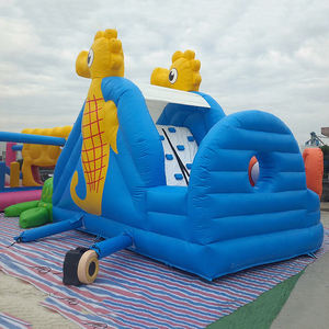 Château sautant et toboggan gonflable géant sur le thème de la mer Maison gonflable pour enfants Fun - Product Image 5