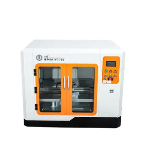 Impressora 3d industrial de grande formato, 2 cores, 750x750x750mm, extrusora dupla, aparelho de impressão 3d, tamanho grande
