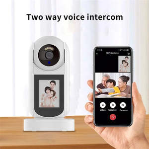 Caméra WiFi Dôme CMOS 2MP avec Application ImCam, Interphone Intelligent Bidirectionnel, <span class=keywords><strong>Vision</strong></span> Nocturne Couleur, Étanche, Moniteur Bébé, Carte SD - Product Image 4