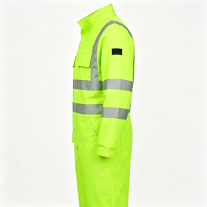 Traje de Trabajo Resistente al Fuego, Chaqueta y Pantalón Ignífugos, Reflectantes, Uniformes de Protección Laboral, Equipo de Seguridad - Product Image 3