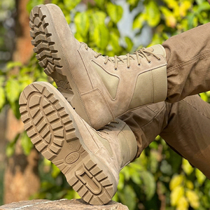 Botas Tácticas de Desierto de Gamuza para Hombre SF52 713, Duraderas, Resistentes al Desgaste, para Todas las Estaciones, Trabajo al Aire Libre, Senderismo - Product Image 3