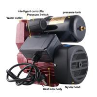 Pompa pancuran air otomatis mini rumah, pompa sirkulasi air pompa booster dc