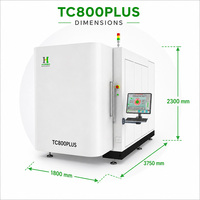 Mesin Pelapis Keras PVD HUASHENG TiAlN AlTiN, Vacuum Coater untuk Bor Mikro PCB M9