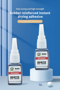 Adhesivo Instantáneo JXY 04 Resistente, Negro, Reforzado con Caucho – Alta Resistencia a Impactos, Adhesión Rápida para Sustratos Resistentes - Product Image 2