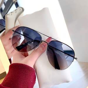 एंटी-यूव धूप का चश्मा पुरुषों के उच्च-अंत में विशेष बड़े चेहरे की आंखों के फैशन ब्रांड इंटरनेट सेलिब्रिटी टोड धूप का चश्मा - Product Image 3