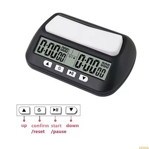 Temporizador profesional Cuenta atrás Reloj de ajedrez portátil digital Temporizador Juegos de mesa para internacional - Product Image 3