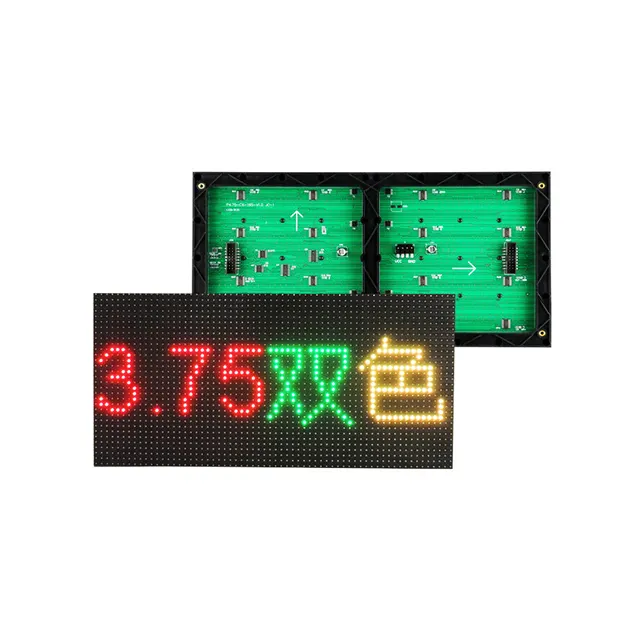 Competitive price p4.75 led digital sign board USB control running message