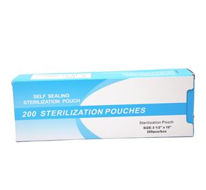 Goedkope Fabriek Verkoop Droge Warmte Tandheelkundige Zelfsluitende Sterilisatie Zakje Steriele Pouch - Product Image 4