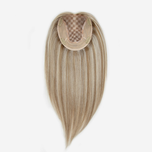 Topper de cheveux humains Remy multi-tailles pour femmes, avec clips, qualité européenne 6*7, perruque vierge, directement de l'usine pour salons et grossistes - Product Image 1