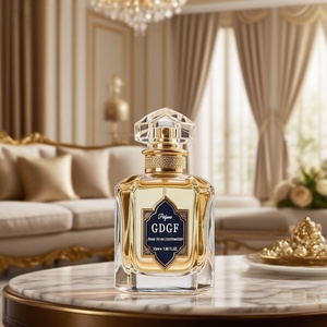 Nuevo Atomizador de Perfume Irregular OEM, Botella de Perfume Vacía con Bomba, Atomizador de Vidrio Transparente con Cierre a Presión, Perfume para Mujer - Product Image 4