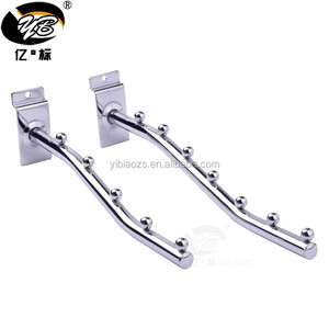 Kim Loại Khe Tường Dây Hiển Thị Balls Hooks Slatwall Cho Quần Áo Hanger Treo - Product Image 5