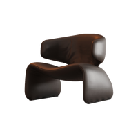 Fauteuil en cuir PU ultra-simple de style italien moderne, coussin en éponge haute résilience, meubles de maison, salon, salon de beauté