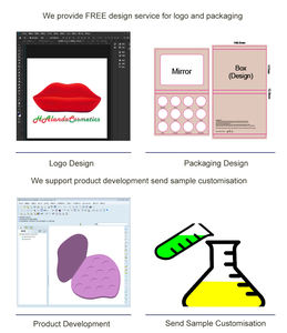 1 Uds. Puede imprimir el logotipo del fabricante rubor para mejillas maquillaje de larga duración Etiqueta Privada 9 colores paleta de rubor de maquillaje - Product Image 6