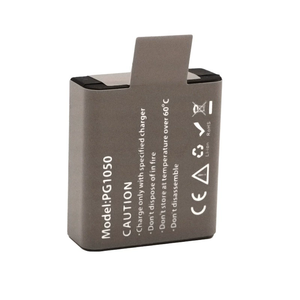 แบตเตอรี่ PG1050 สำหรับกล้อง Eken H9 H9R H3 H3R H8R H8 3.7V 1050mAh แบตเตอรี่ลิเธียมไอออนสำหรับกล้องแอคชั่นสปอร์ต PG1050 - Product Image 3