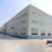 Estructura de Acero, Casa Prefabricada de Ensamblaje Rápido, Oficina Comercial, Apartamento Residencial, Garaje, Supermercado, Entrada