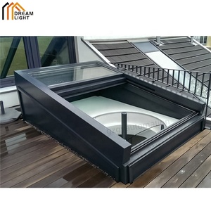Toit coulissant motorisé rétractable en verre et alliage d'aluminium avec persiennes, insonorisé et éclairé par la lumière du jour, pour usage commercial et résidentiel - Product Image 3