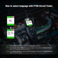 For Jdiag P100 Original Circuit Tester Electrical Current Voltage Power Scanner Professional Diagnostic Tool