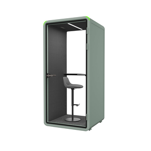 Cabine de travail insonorisée pour bureau, cabine de travail privée, cabine téléphonique acoustique individuelle, cabine de bureau - Product Image 2