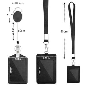 Funda <span class=keywords><strong>de</strong></span> PU para Tarjeta <span class=keywords><strong>de</strong></span> Trabajo, Cordón para Credencial, Funda para Tarjeta <span class=keywords><strong>de</strong></span> Acceso <span class=keywords><strong>de</strong></span> Autobús para Empleados - Product Image 5