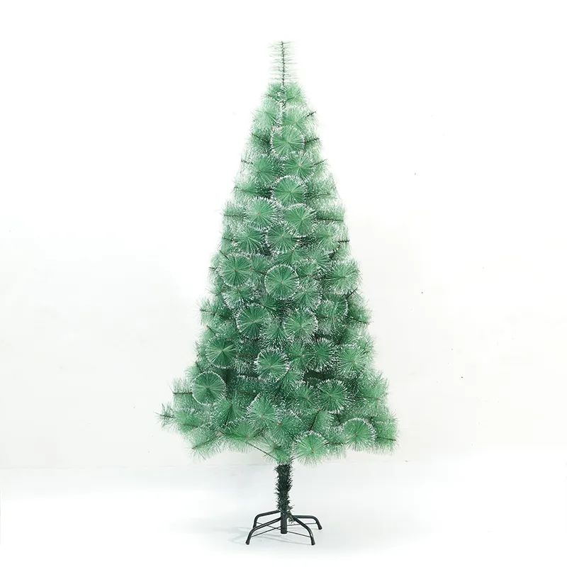 Schlussverkauf 2ft-10ft künstlicher PET-Schneedurchschnitt Kiefer Weihnachtsbaum für draußen Weihnachtsdekoration