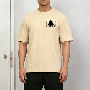 Camiseta Deportiva Personalizada de Alta Calidad con Estampado Digital para Hombre, Cuello Elástico Grueso, Antiarrugas, 220 g/m², Algodón - Product Image 4