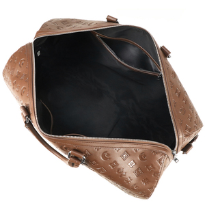 Bolsa de Viaje de Piel Sintética con Grabado Personalizado, Bolsa de Viaje de Gran Capacidad para Fin de Semana - Product Image 6