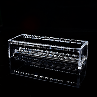 Bac en verre de quartz pour la fabrication de semi-conducteurs, anti-corrosion, haute température, transparent, 400 mailles, rainurage personnalisé