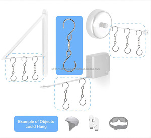 Swivel <b>Hooks</b> Dual Swivel <b>S</b> <b>Hooks</b> Twisters Hangers Wind Spinner Wind Chimes Hanging Windsocks for Indoor Outdoor Organization - Product Image 3
