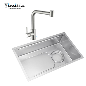 Fregadero <span class=keywords><strong>de</strong></span> Cocina <span class=keywords><strong>de</strong></span> Acero Inoxidable Negro <span class=keywords><strong>de</strong></span> Gran Tamaño, Diseño Moderno 2026, Fregadero <span class=keywords><strong>de</strong></span> Acero Inoxidable 304 <span class=keywords><strong>de</strong></span> 0.8 mm <span class=keywords><strong>de</strong></span> Espesor para el Hogar - Product Image 2